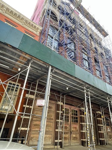 NYC Sidewalk Shed & Pipe Scaffolding